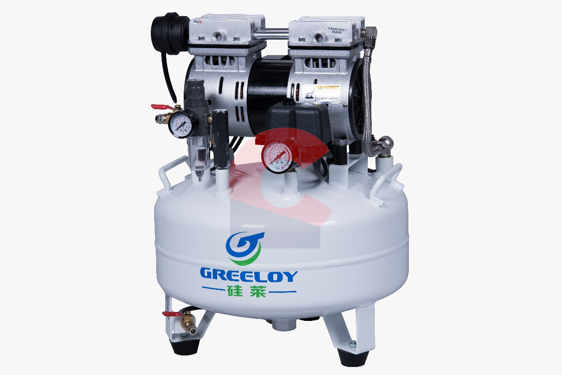 Greeloy Oil Free Silent Compressor 3/4HP - New Citizens Dental Supply and  General Merchandise